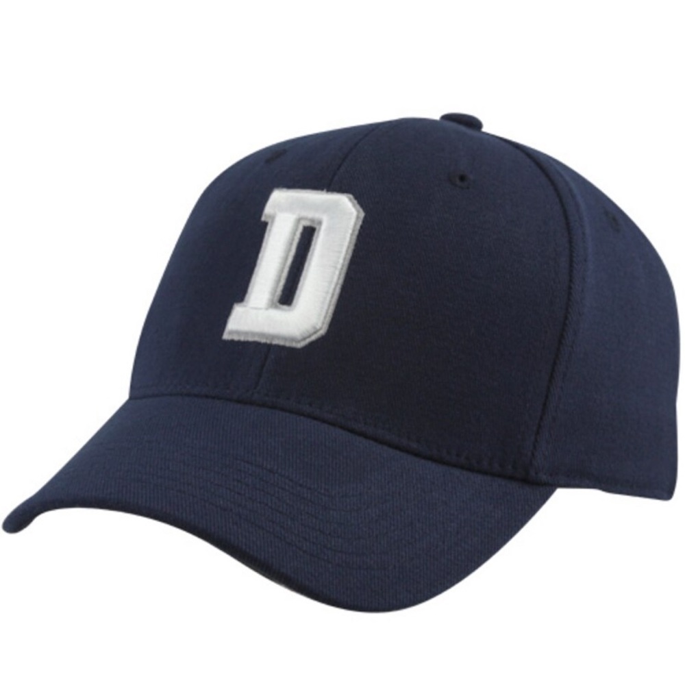 Dallas Cowboys D Flex Hat - Navy Blue